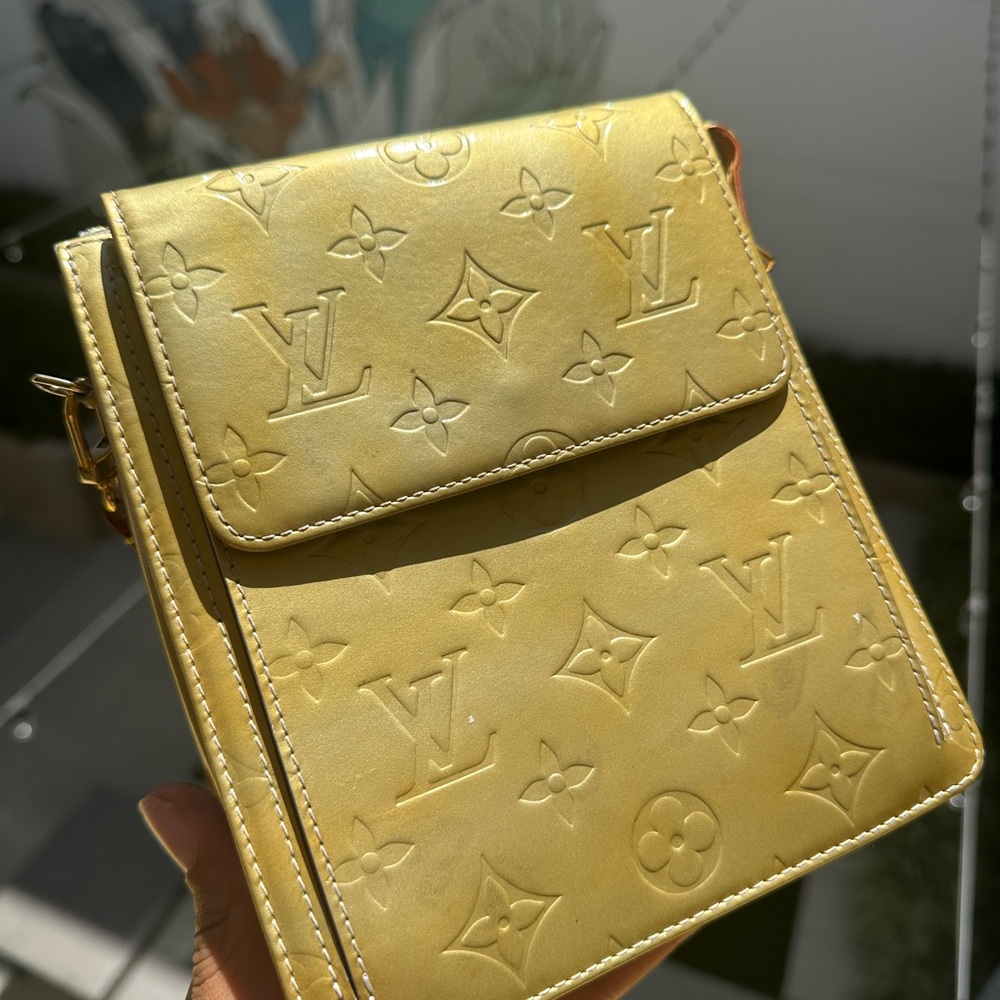 Louis Vuitton Mustard Crossbody Bag